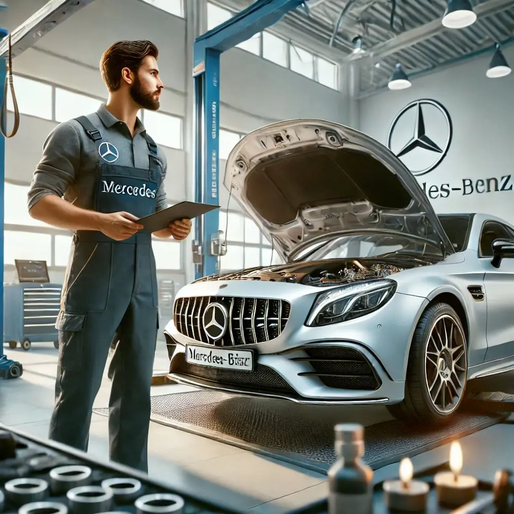 Mercedes expert mechanic